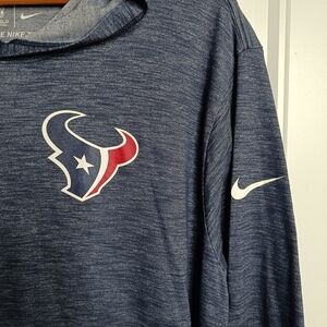 Houston Texans Nike NFL Performance Long Sleeve XL Dri-Fit Football Gym Running